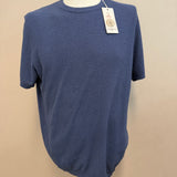 T-shirt Kangra "Girocollo M-Manica" taglia 50 blu in cotone