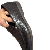 Doucal's Loafers - Luxury and Comfort in Crocodile Print