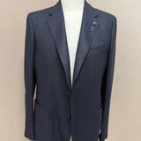 Giacca Uomo Lardini Iconic Drop 7 Blu Navy in Cashmere e Seta