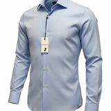 Camicia Bagutta in cotone celeste taglia XL collo 42