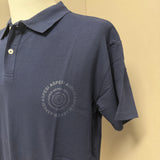 Aspesi Short Sleeve Polo Shirt - 100% Cotton Navy Blue
