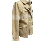 Giacca Fay Archive 4 Ganci in Cotone Denim – Beige taglia 48 (M)