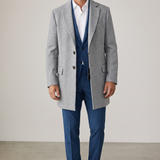 Takeshy Kurosawa – Cappotto Monopetto Sartoriale – Grigio Melange