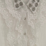 Mousseline Jewellery Set with Embroidered Shirt