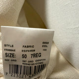 Giacca Lardini in Lino Cotone Panna - Taglia 50