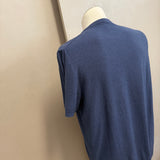 T-shirt Kangra "Girocollo M-Manica" taglia 50 blu in cotone