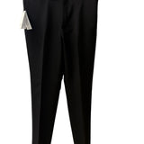 Pantaloni Lardini Eleganti in Pura Lana Vergine Neri - Taglia 52 XL