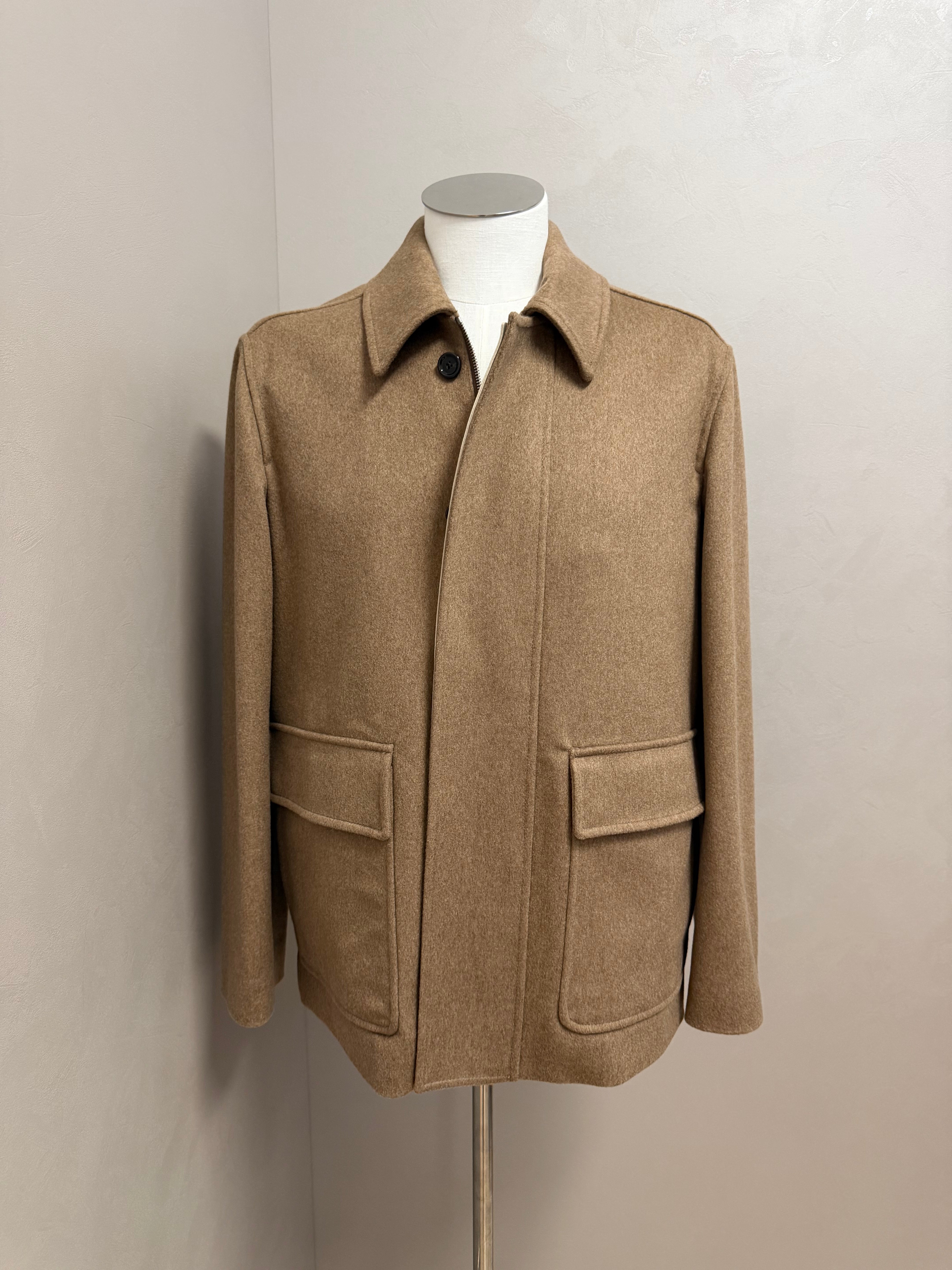 Lardini – Giacca CULKIN in Pura Lana Vergine – Cammello, immagine 11
