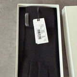 Lardini Wool and Cashmere Gloves - Black