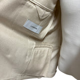 Lardini Sartoriale Jacket - Cream - Cashmere and Silk