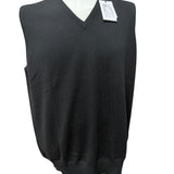 Gilet Uomo Gran Sasso in Lana Vergine Extrafine Merinos - Nero | Made in Italy taglia M (48)