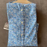 Ghirardelli Next Shirt – Blue Floral Pattern