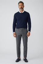 PT Torino – Tailored Virgin Wool Dress Trousers – Mid Grey