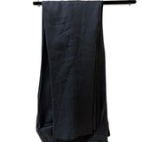 Pantaloni Lardini elasticizzati con coulisse grigio/blu in lino taglia M