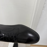 Scarpe Stringate Classiche Doucal’s – Pelle Nera Made in Italy (Taglia 42)