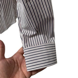 Camicia Barba Napoli a Righe – Cotone Pregiato – Taglia XL (42)