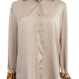 Roberto Cavalli shirt with scarf