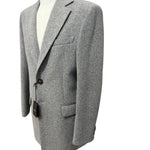 Takeshy Kurosawa – Cappotto Monopetto Sartoriale – Grigio Melange, immagine 7