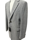 Takeshy Kurosawa – Cappotto Monopetto Sartoriale – Grigio Melange, immagine 7