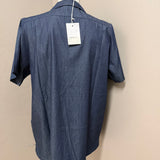 Diego Rodriguez Blue Denim Shirt – Size L – Made in Italy