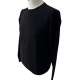 Della Ciana Pullover - Black in Pure Virgin Wool