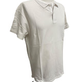Polo Aspesi White – Logo Circular Edition