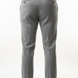 Briglia 1949 Trousers - Tiberios Model - Light Grey Fresh Wool XXL