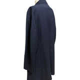 Paoloni Technical Trench Coat - Navy Blue