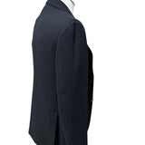 Giacca Monopetto Lardini in Lana, Seta e Lino - Blu Navy