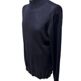Fay Under-Jacket "Lupetto" - Extra Fine Virgin Wool Navy Blue