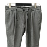 Pantaloni Bro-Ship Uomo Pied de Poule BIANCO/NERO Mod. BS-ORLANDO/7031 Tg. 52