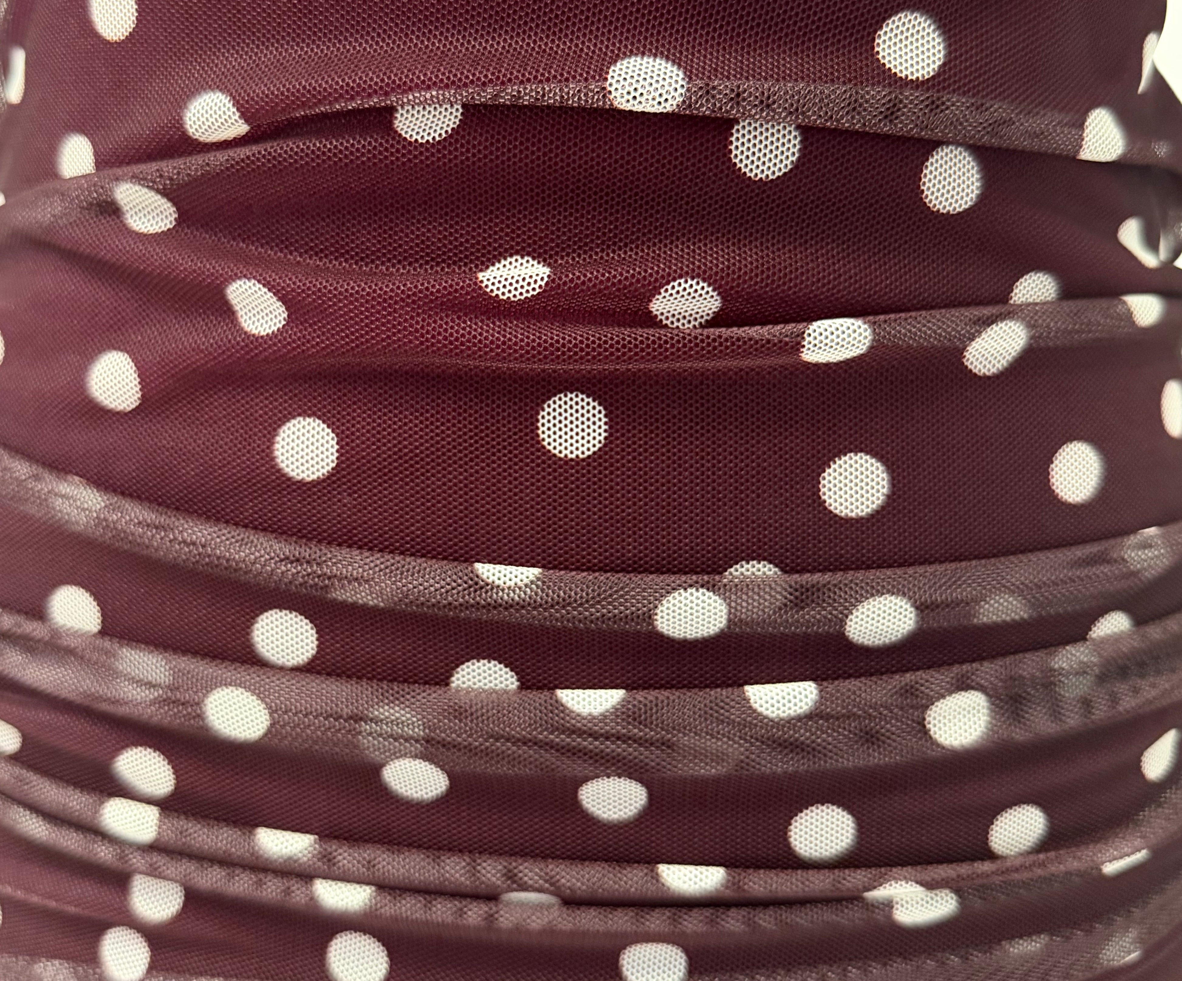 Giorgia Polka Dot Tulle Dress