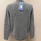 Harmont & Blaine – Maglione Scollo a V in Misto Lana e Cashmere – Grigio Melange