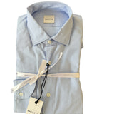 Camicia Bagutta in cotone celeste taglia XL collo 42