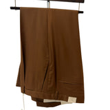 Pantaloni Briglia 1949 Modello Tiberios - Lana Vergine - Marrone - Taglia 54