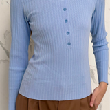 Vicolo ribbed polo shirt