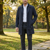 Fay Trench Leggero Blu con – Taglia L (50)