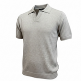 Polo Lardini in Lino e Cotone – Beige Melange – Taglia XL
