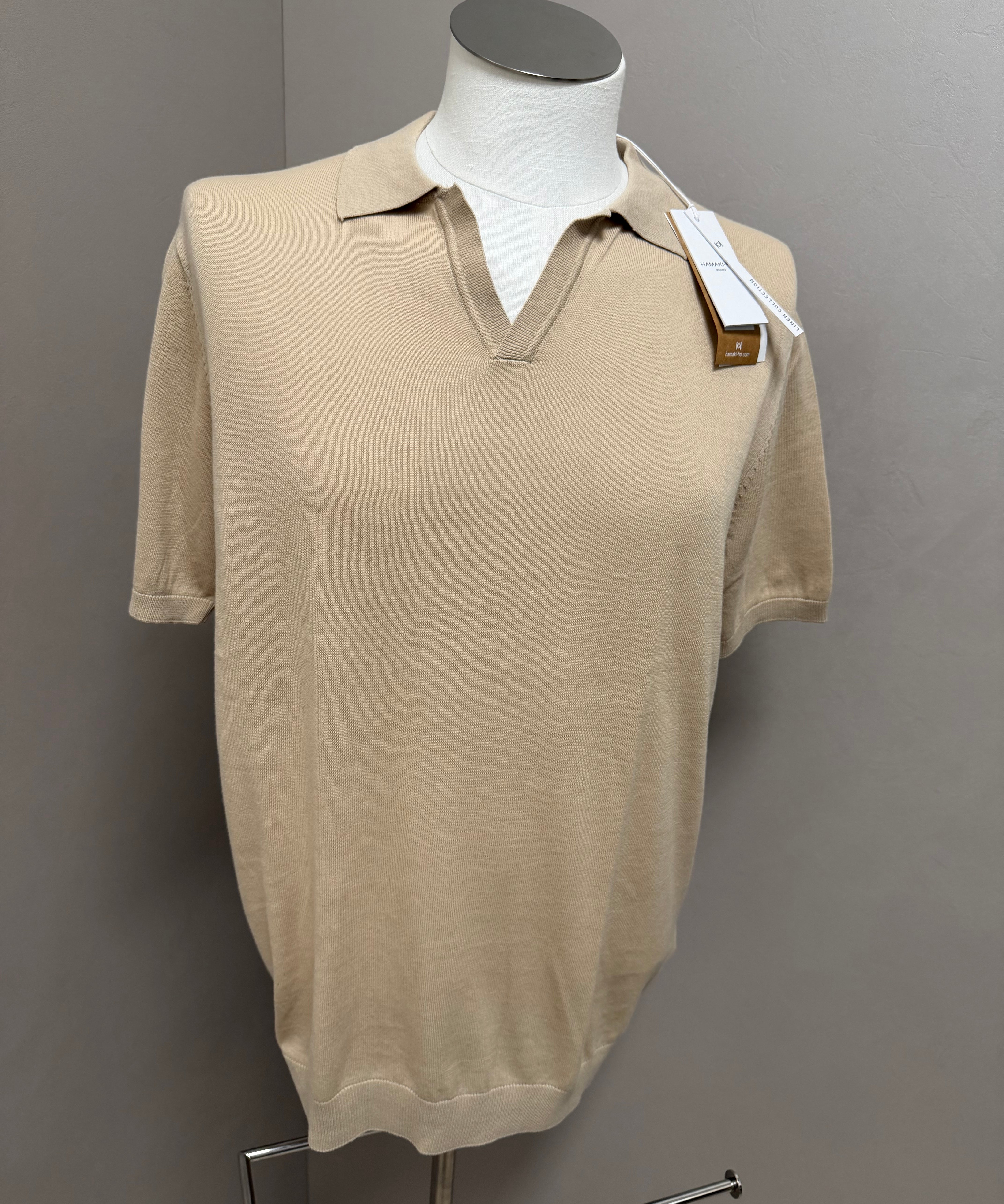 Hamaki-Ho Polo Beige size