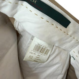 Pantaloni Berwich Uomo Taglia 52 - Beige in Cotone Elasticizzato