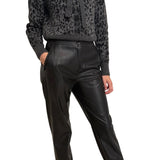 Liu Jo faux leather jogger pants