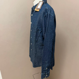 Tela Genova Heritage – Camicia Denim Igor in Cotone e Lino – Blue