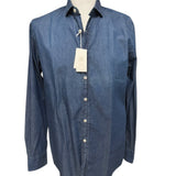 Camicia Gherardi in Denim - Taglia XL (Collo 42)