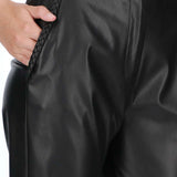 Liu Jo faux leather jogger pants