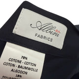 Xacus Tailor Fit Shirt - Navy Blue in Albini Stretch Fabric