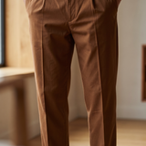 Pantaloni Briglia 1949 - Fresco Lana Marrone taglia 52