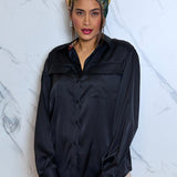 Roberto Cavalli shirt with scarf