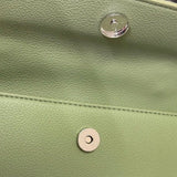 Borsa Mini Disclaimer in Pelle Sintetica con Manico Intrecciato, immagine 7
