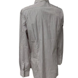 Camicia Barba Napoli a Righe – Cotone Pregiato – Taglia XL (42)