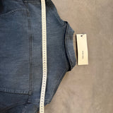 Two Men Giacca in Jeans imbottita taglia XL Blu